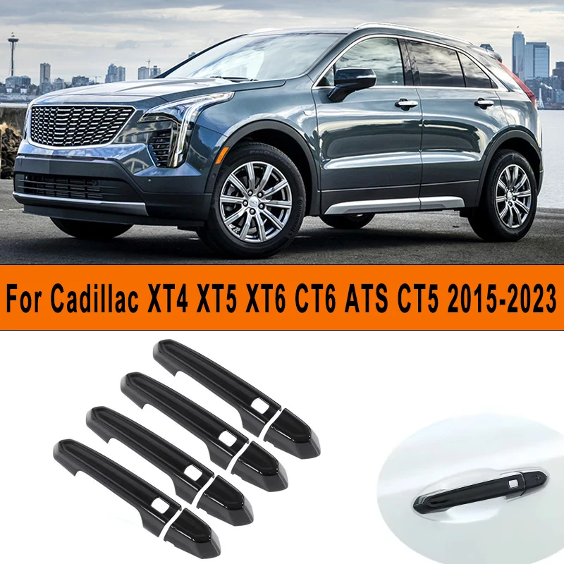 Чехлы на дверные ручки автомобиля, накладка, Стайлинг, наклейка, авто внешние аксессуары для Cadillac XT4 XT5 XT6 CT6 ATS CT5 2015-2023
Чехлы на дверные ручки автомобиля, накладка, Стайлинг, наклейка, авто внешние аксессуары для Cadillac XT4 XT5 XT6 CT6 ATS CT5 2015-2023