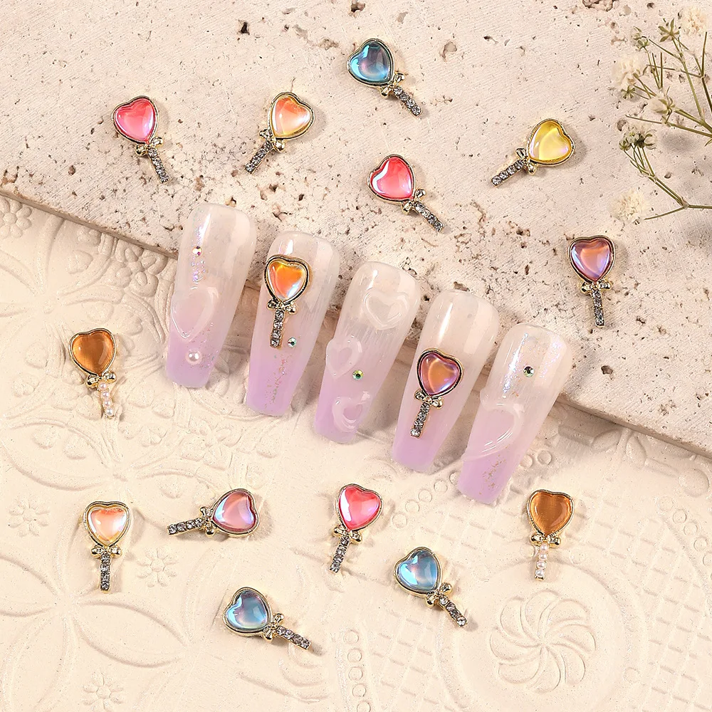 10PCS New nail jewelry love staff macaron aurora magic glass sweetheart candy transparent color nail decoration
10PCS New nail jewelry love staff macaron aurora magic glass sweetheart candy transparent color nail decoration