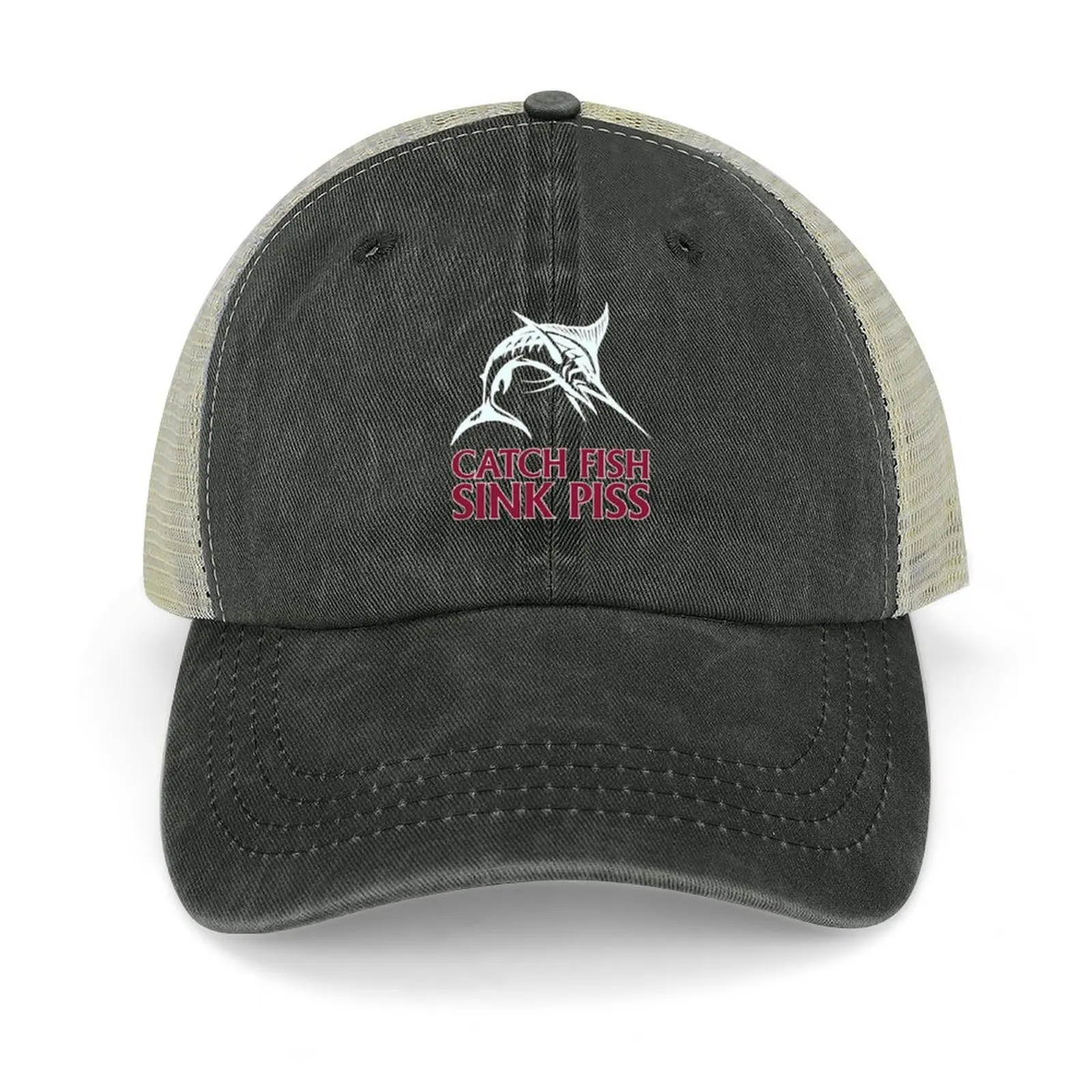 Catch Fish, Sink Piss - Black Baseball Cap Snap Back Hat Fashion Beach men's big size hat Fishing cap Caps Women Men's
Catch Fish, Sink Piss - Black Baseball Cap Snap Back Hat Fashion Beach men's big size hat Fishing cap Caps Women Men's