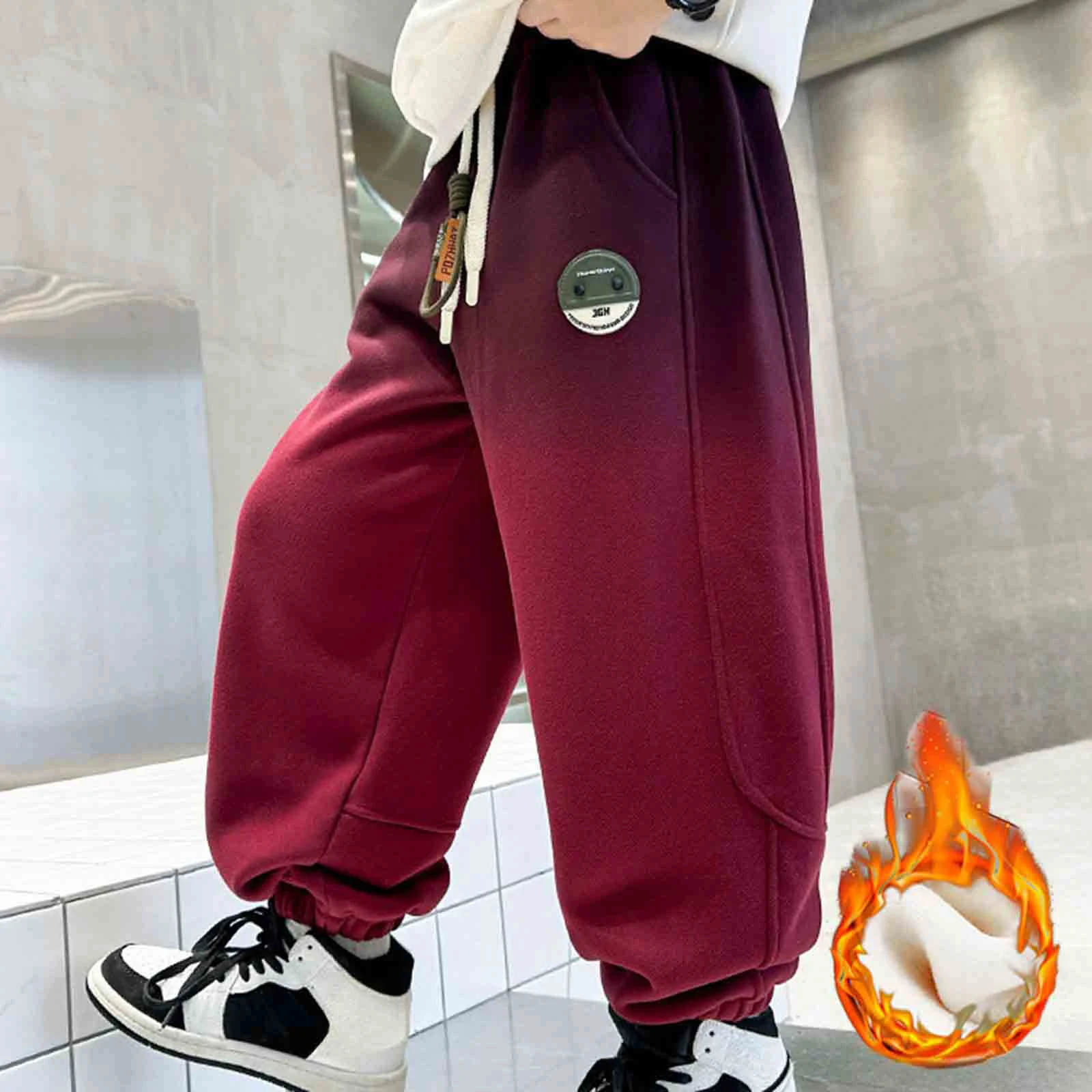 Брюки на флисовой подкладке для мальчиков, зимние теплые утепленные спортивные штаны, мягкие вязаные бегуны для холодной погоды, детские повседневные брюки
Брюки на флисовой подкладке для мальчиков, зимние теплые утепленные спортивные штаны, мягкие вязаные бегуны для холодной погоды, детские повседневные брюки