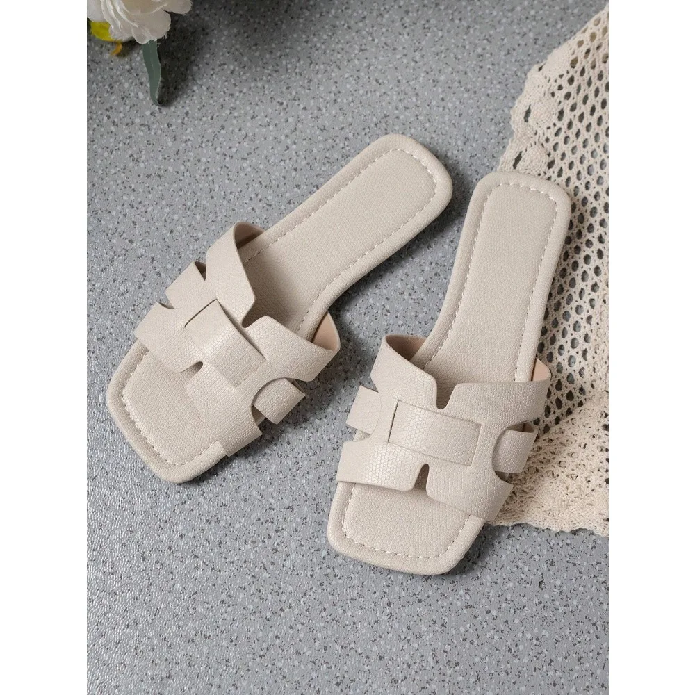 Korean-Style Casual Flat Slippers For Women, Summer Sandals
Korean-Style Casual Flat Slippers For Women, Summer Sandals