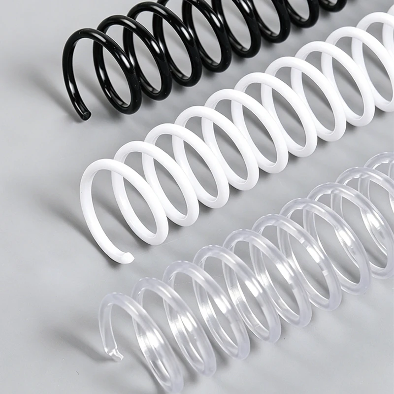 10pcs Loose-leaf Binding Rings PVC Single Ring Large Capacity 34 Hole A4 Spiral Single Coil Stationery Ring Binder Sanke Ring
10pcs Loose-leaf Binding Rings PVC Single Ring Large Capacity 34 Hole A4 Spiral Single Coil Stationery Ring Binder Sanke Ring