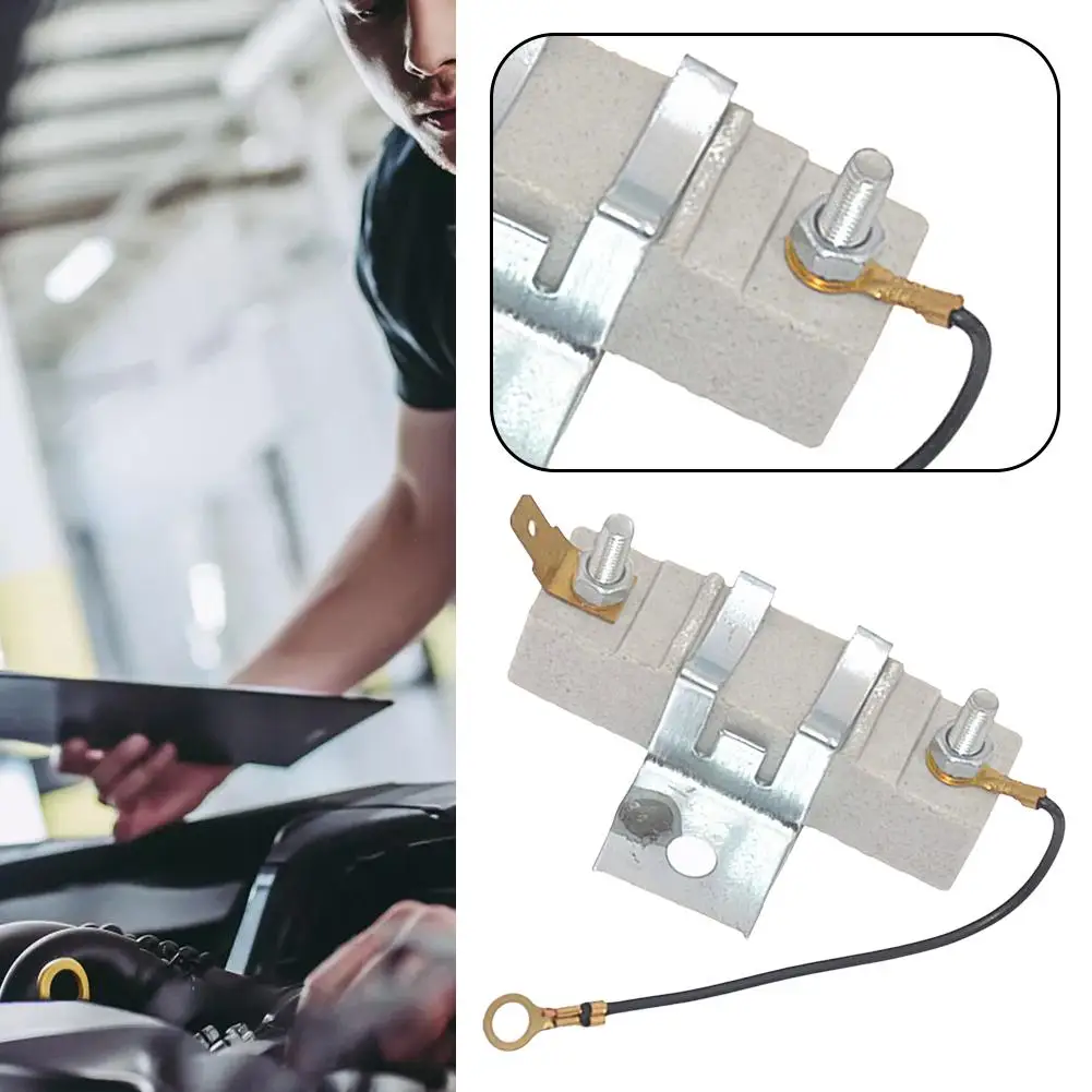 Ignition Coil Resistor Metal Ceramic Wear-Resistance Device For 1.5 Ohm Classic Car Ballast Resistor Late 1960s-mid 1980s G3H6
Ignition Coil Resistor Metal Ceramic Wear-Resistance Device For 1.5 Ohm Classic Car Ballast Resistor Late 1960s-mid 1980s G3H6