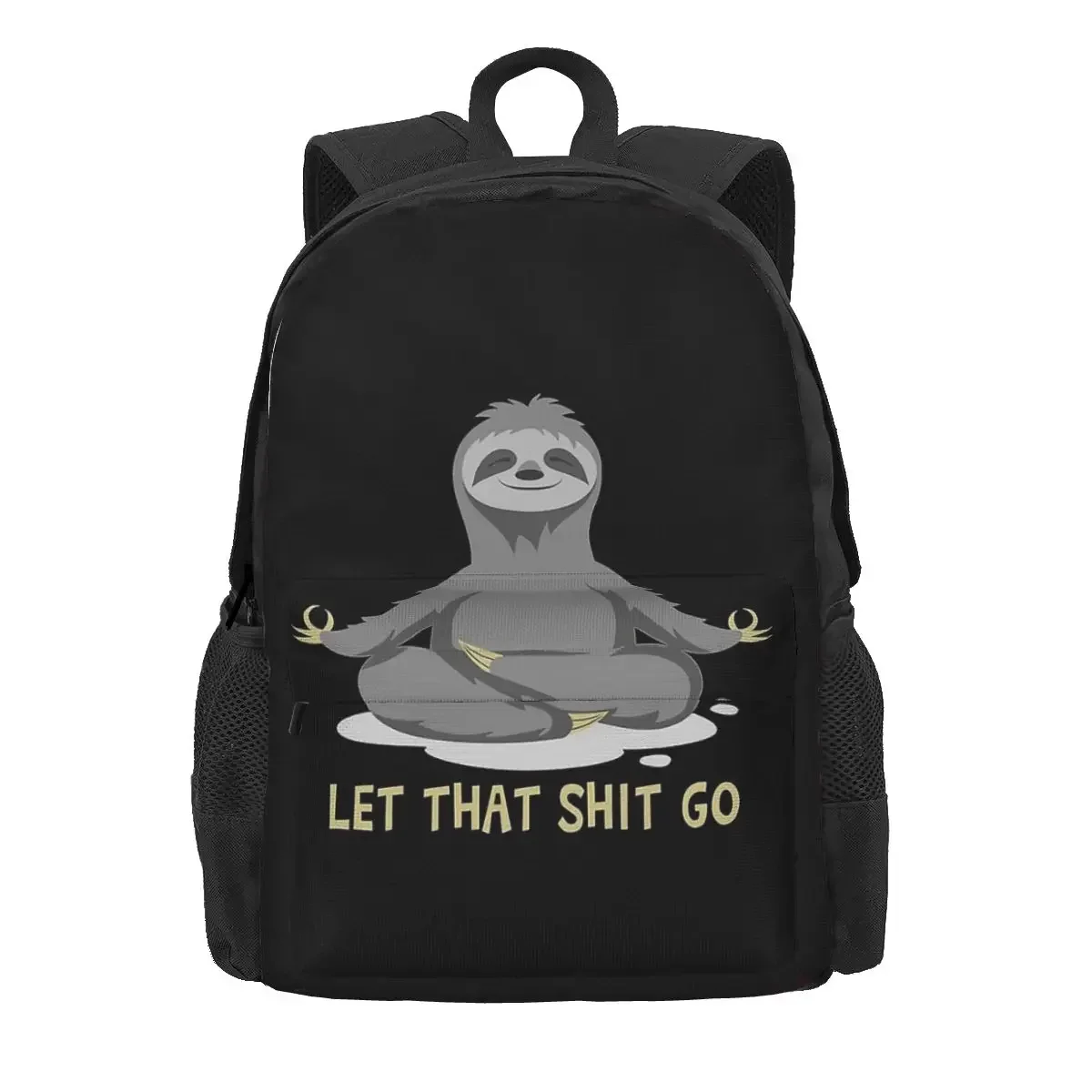 Yoga Sloth Meditating Let That Shit Go Backpacks Boys Girls Bookbag Children School Bags Rucksack Travel Rucksack Shoulder Bag
Yoga Sloth Meditating Let That Shit Go Backpacks Boys Girls Bookbag Children School Bags Rucksack Travel Rucksack Shoulder Bag
