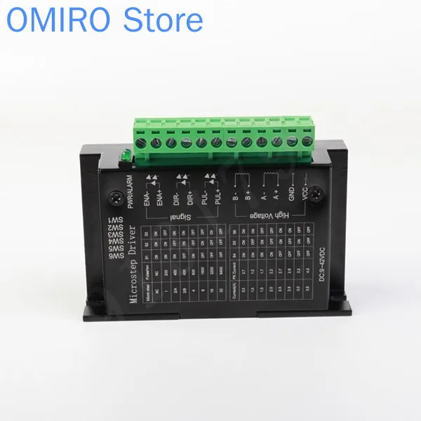 42 / 57 Stepper Motor Driver Replaces Dm542 / M451b and Is Compatible with 3-24v Pulse Signal
42 / 57 Stepper Motor Driver Replaces Dm542 / M451b and Is Compatible with 3-24v Pulse Signal