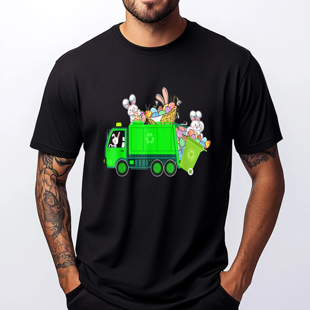 Bunny Riding Garbage Truck Easter Day Bunny Garbage Truck Streetwear Men Clothes T-shirt Clothing Spring T Shirts For Men
Bunny Riding Garbage Truck Easter Day Bunny Garbage Truck Streetwear Men Clothes T-shirt Clothing Spring T Shirts For Men