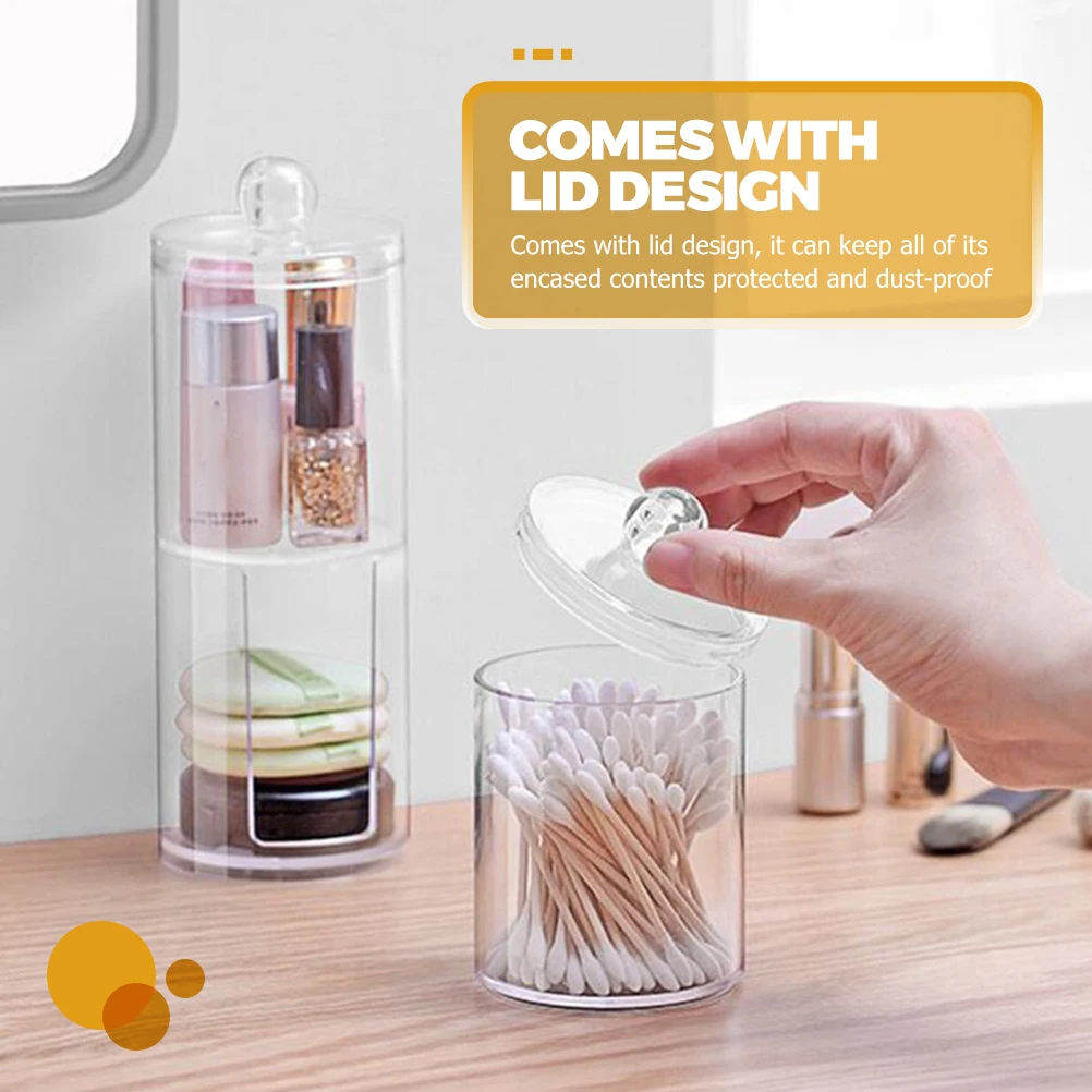 Reusable Cotton Swab Storage Box Pads Stacking Holder Dispenser Plastic Container
Reusable Cotton Swab Storage Box Pads Stacking Holder Dispenser Plastic Container