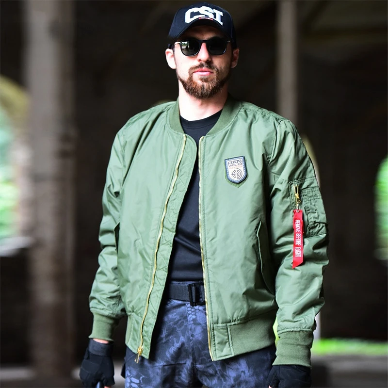 Men's Military Tactical Jacket Pilot Bomber Multi Pocket Zipper Baseball Uniform Men Outdoor Sports Rock Climbing Coats Haquetas
Men's Military Tactical Jacket Pilot Bomber Multi Pocket Zipper Baseball Uniform Men Outdoor Sports Rock Climbing Coats Haquetas