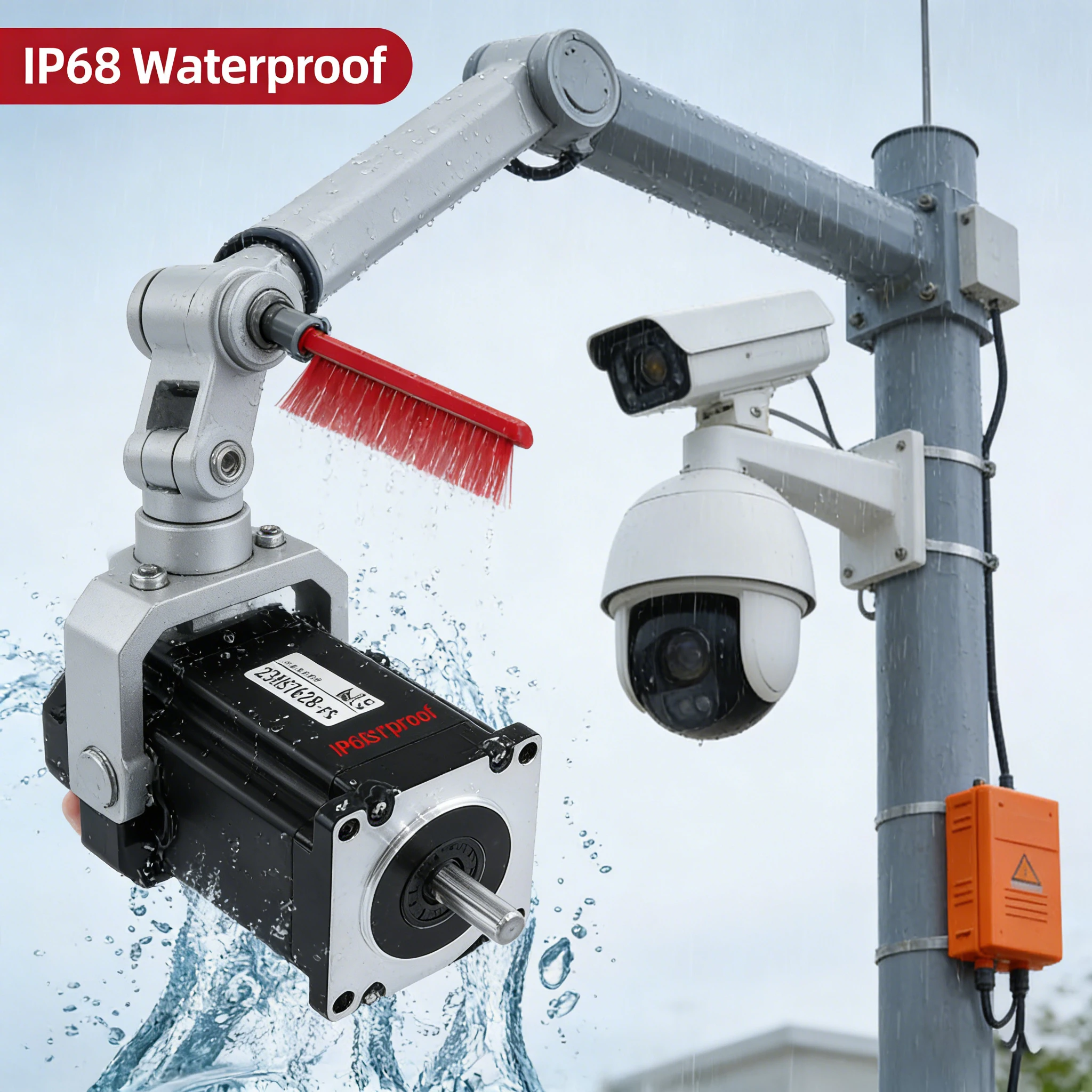 1 шт. шаговый двигатель Nema23 23HS7628S-FS, 76 мм, 2.8А, 1.8Н.м, для автоматических податчиков, водонепроницаемый
1 шт. шаговый двигатель Nema23 23HS7628S-FS, 76 мм, 2.8А, 1.8Н.м, для автоматических податчиков, водонепроницаемый