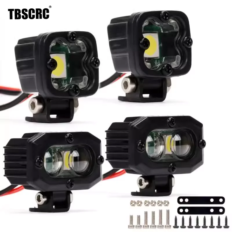 Side Lights Bumper Luggage Rack Spotlight Mount LED Lamp Set for 1/10 1/8 1/12 1/14 1/18 1/24 RC Crawler Car Truck Parts
Side Lights Bumper Luggage Rack Spotlight Mount LED Lamp Set for 1/10 1/8 1/12 1/14 1/18 1/24 RC Crawler Car Truck Parts