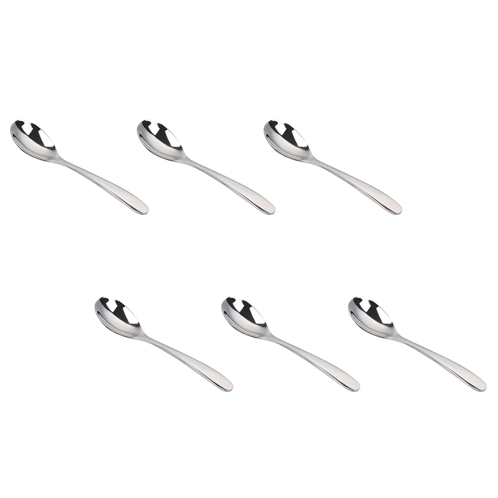 6pcs Stainless Steel Coffee Spoon Multipurpose Mixing Spoon For Iced Tea Smoothie Beer Sundae Stirring Tool Soup Utensil
6pcs Stainless Steel Coffee Spoon Multipurpose Mixing Spoon For Iced Tea Smoothie Beer Sundae Stirring Tool Soup Utensil