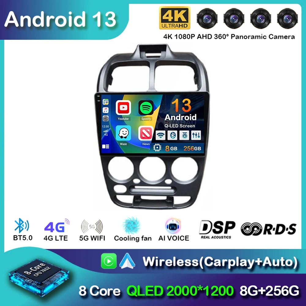 Android 13 Carplay Auto WIFI+4G Car Radio For Hyundai Verna Accent 1999-2012 Multimedia Video Player Stereo Navigation GPS Audio
Android 13 Carplay Auto WIFI+4G Car Radio For Hyundai Verna Accent 1999-2012 Multimedia Video Player Stereo Navigation GPS Audio