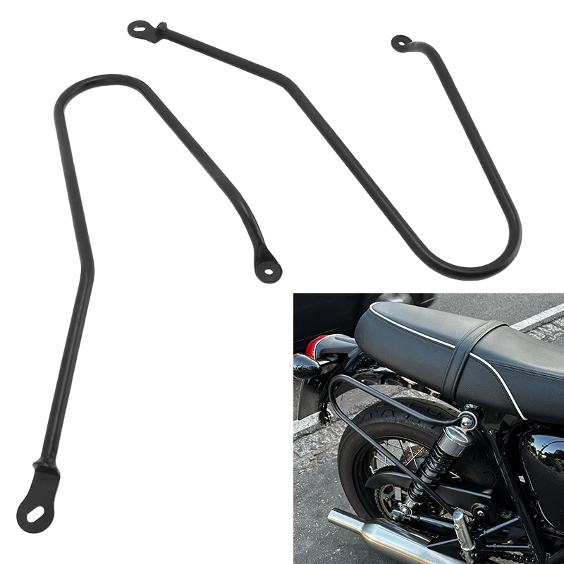 Motorcycle Saddlebag Support Bars Pannier Rails For Triumph Bonneville T100 T120 Scrambler Thruxton 2001-2016 Black
Motorcycle Saddlebag Support Bars Pannier Rails For Triumph Bonneville T100 T120 Scrambler Thruxton 2001-2016 Black