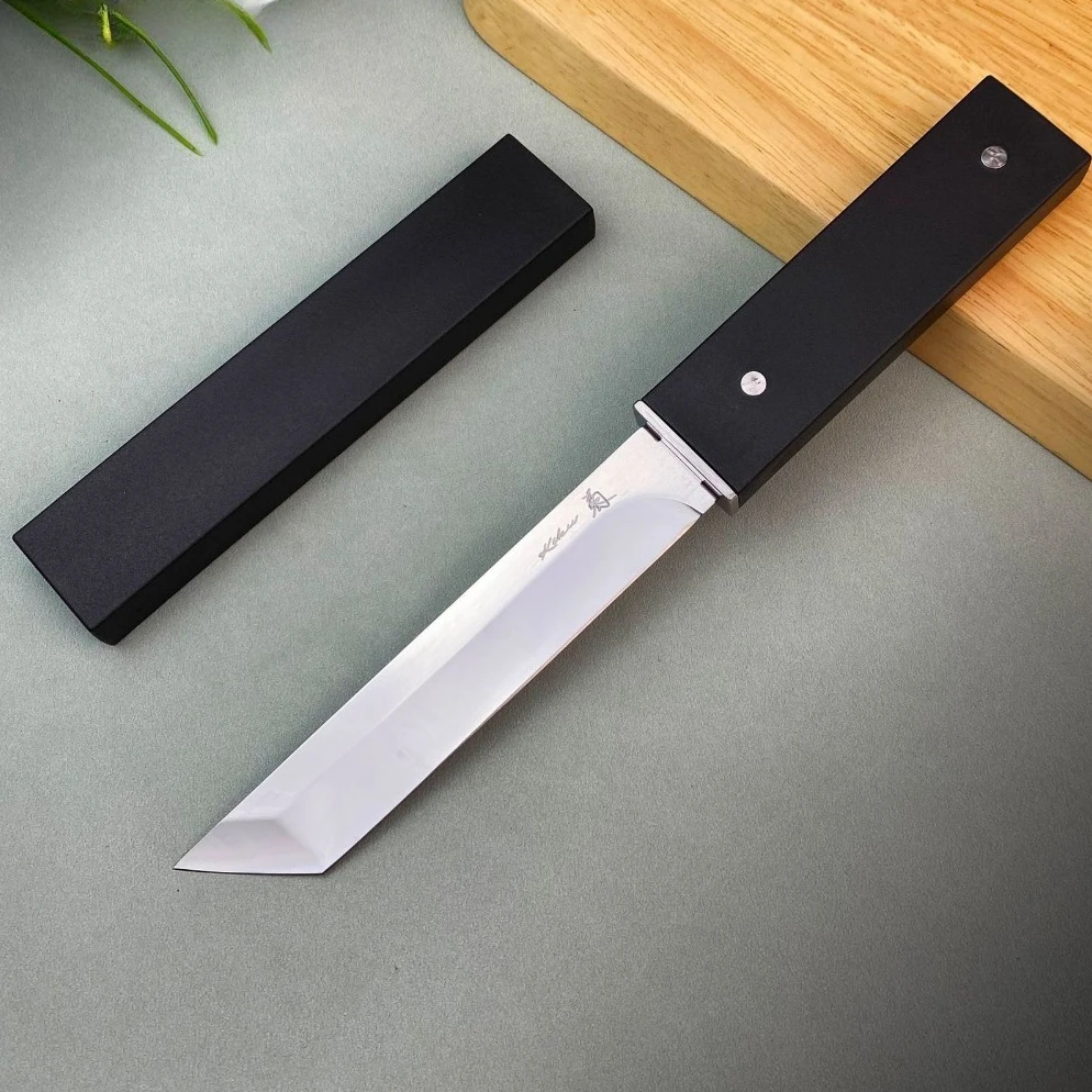 Японский стиль D2, стальное лезвие Танто, деревянная ручка, тактический охотничий нож, бушкрафт, инструмент для самообороны, выживания, кемпинга, Edc
Японский стиль D2, стальное лезвие Танто, деревянная ручка, тактический охотничий нож, бушкрафт, инструмент для самообороны, выживания, кемпинга, Edc