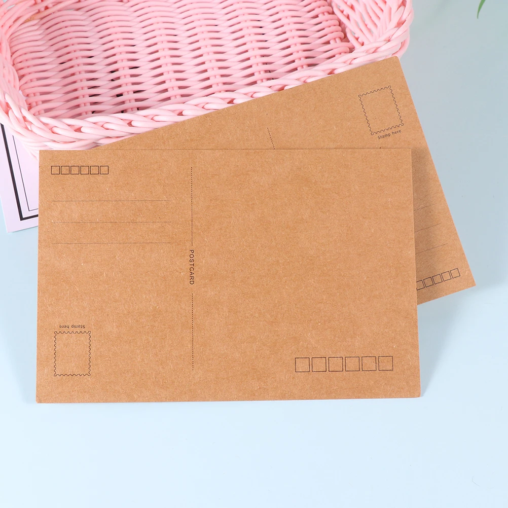 40pcs Kraft Paper Postcards Blank Envelopes for Children Ideal Wedding Anniversary Festival Gifts
40pcs Kraft Paper Postcards Blank Envelopes for Children Ideal Wedding Anniversary Festival Gifts