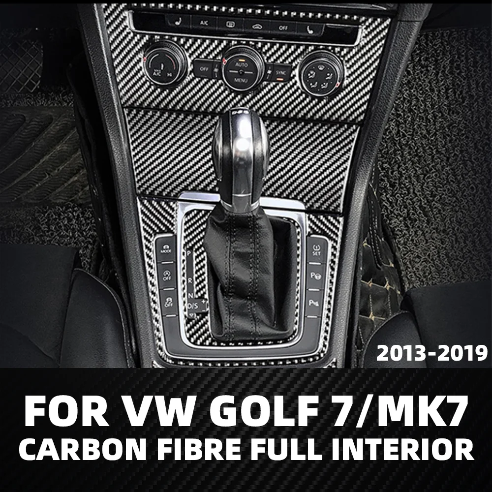 For VW Golf 7 GTI R GTE GTD MK7 2013-2019 Carbon Fiber Accessories Car Transmission Shift Panel AC Switch Headlight Frame Trim
For VW Golf 7 GTI R GTE GTD MK7 2013-2019 Carbon Fiber Accessories Car Transmission Shift Panel AC Switch Headlight Frame Trim