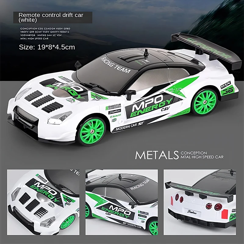2.4G Fast Drift RC Car 4WD Toy Remote Control Model AE86 RTR Vehicle RC Car Racing Cars Children's Toy Christmas Gifts
2.4G Fast Drift RC Car 4WD Toy Remote Control Model AE86 RTR Vehicle RC Car Racing Cars Children's Toy Christmas Gifts