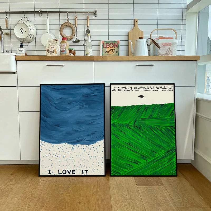 Niche green grassland flying birds abstract art canvas painting decoration living room bedroom
Niche green grassland flying birds abstract art canvas painting decoration living room bedroom