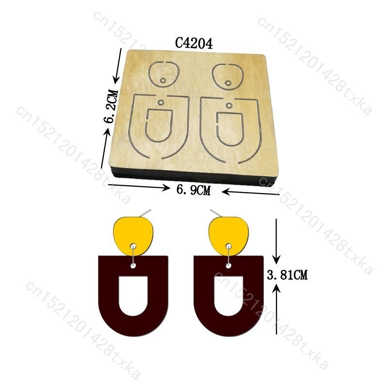New earring Wooden Dies Cutting Die Scrapbooking C4204 Multiple style
New earring Wooden Dies Cutting Die Scrapbooking C4204 Multiple style