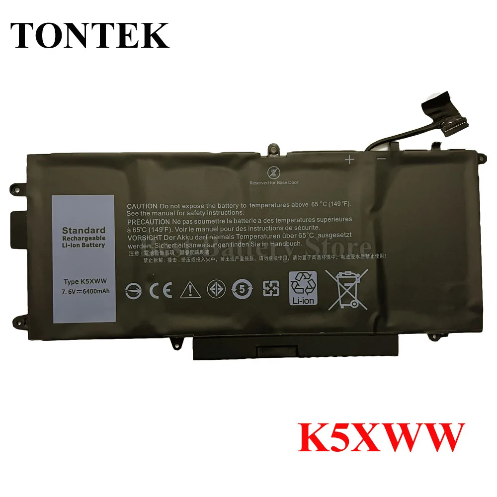 K5XWW Laptop Battery For DELL Latitude 5289 7389 7390 2-in-1 Series 71TG4 725KY N18GG
K5XWW Laptop Battery For DELL Latitude 5289 7389 7390 2-in-1 Series 71TG4 725KY N18GG