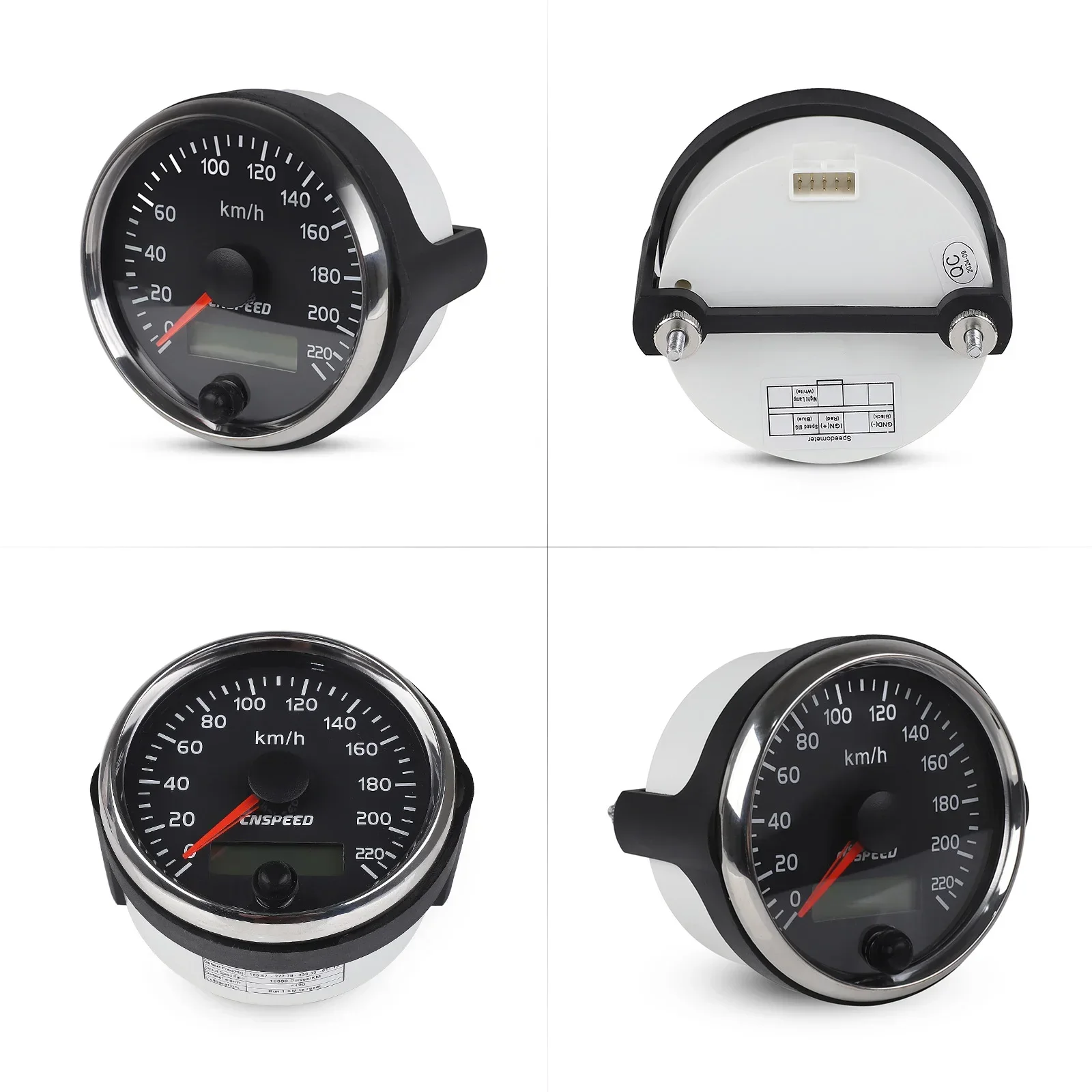 12V 24V GPS Speedometer 85mm 220km/h Speed Meter With White/Amber With LCD For Motor Car Truck Boat Universal w124
12V 24V GPS Speedometer 85mm 220km/h Speed Meter With White/Amber With LCD For Motor Car Truck Boat Universal w124