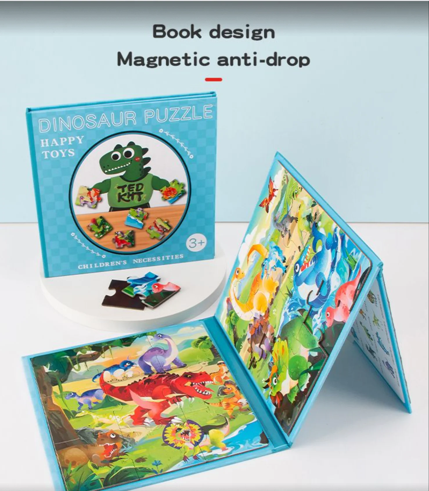 Магнитная книга-пазл с динозаврами для детей от 3 лет | Монтессори-игрушка для развития | Деятельность на время путешествия для малышей | Когнитивный пазл с динозаврами Gif
Магнитная книга-пазл с динозаврами для детей от 3 лет | Монтессори-игрушка для развития | Деятельность на время путешествия для малышей | Когнитивный пазл с динозаврами Gif