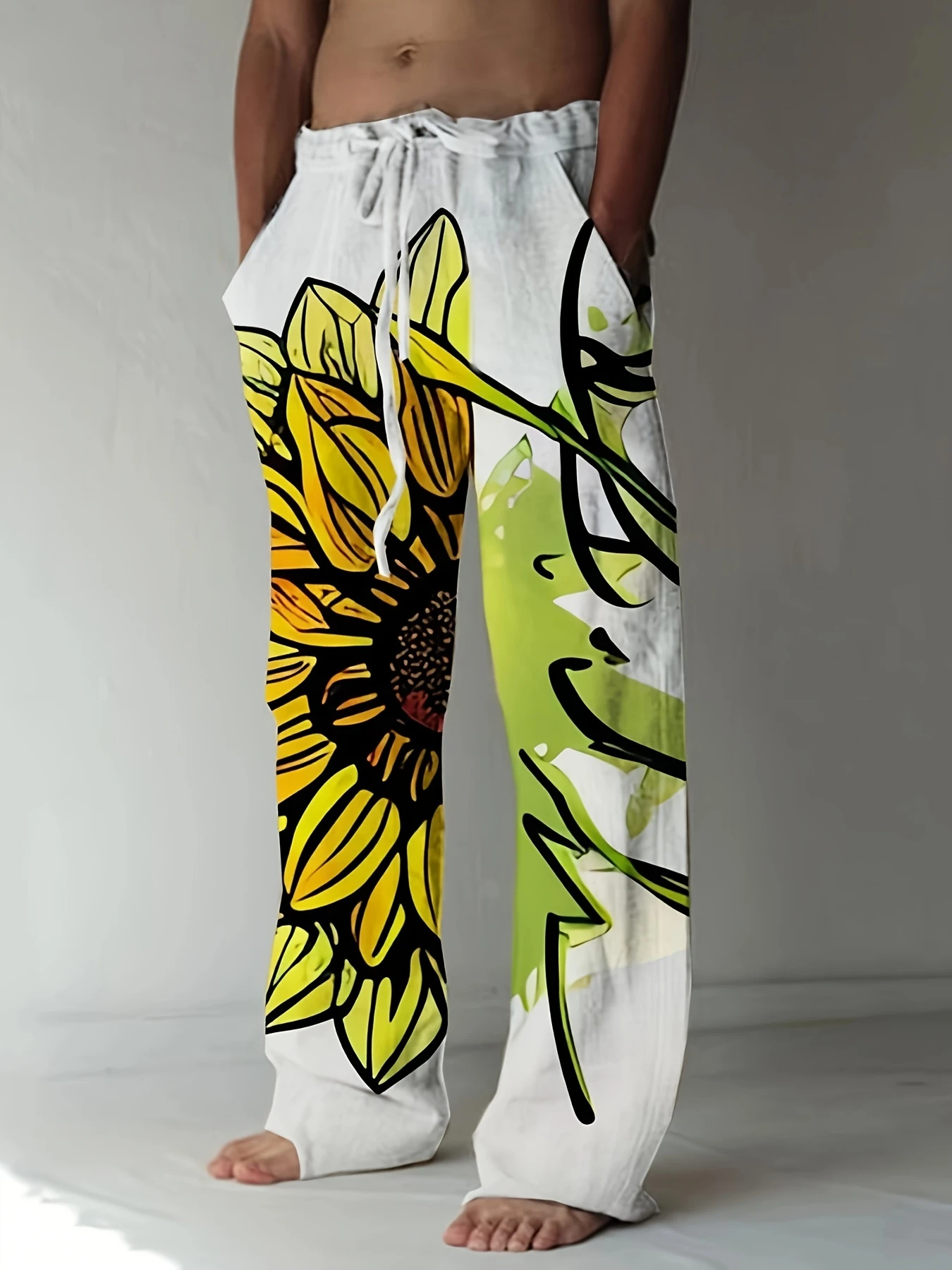 Summer Fashion New Retro Ink Sunflower Retro 3D Printing Hip-hop Sports Casual Pants Hip-hop Street Wear Loose Pants Plus Size
Summer Fashion New Retro Ink Sunflower Retro 3D Printing Hip-hop Sports Casual Pants Hip-hop Street Wear Loose Pants Plus Size