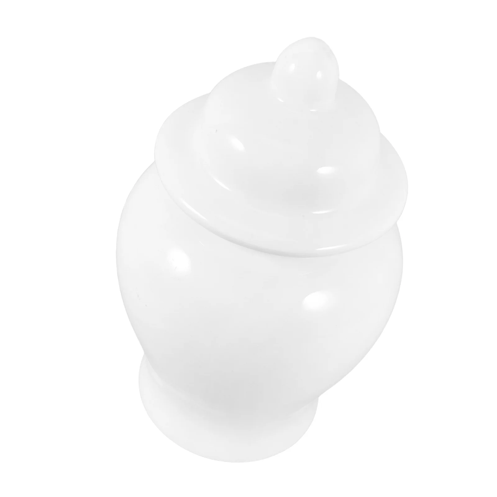 White Ceramic Jar Unique Shape Home Office Decor Decorative Kitchen Canister Small Storage Jar Canisters for Kitchen
White Ceramic Jar Unique Shape Home Office Decor Decorative Kitchen Canister Small Storage Jar Canisters for Kitchen