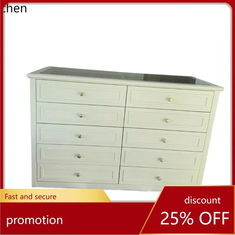 HT cloakroom Nakajidai solid wood multi-chest cabinet simple Xiaohongshu jewelry cabinet storage jewelry display cabinet
HT cloakroom Nakajidai solid wood multi-chest cabinet simple Xiaohongshu jewelry cabinet storage jewelry display cabinet