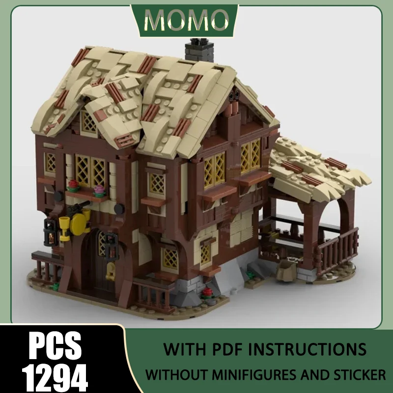 Medieval Street View Model Moc Building Bricks Village Tavern Technology Modular Blocks Gifts Christmas Toys DIY Sets Assembly
Medieval Street View Model Moc Building Bricks Village Tavern Technology Modular Blocks Gifts Christmas Toys DIY Sets Assembly