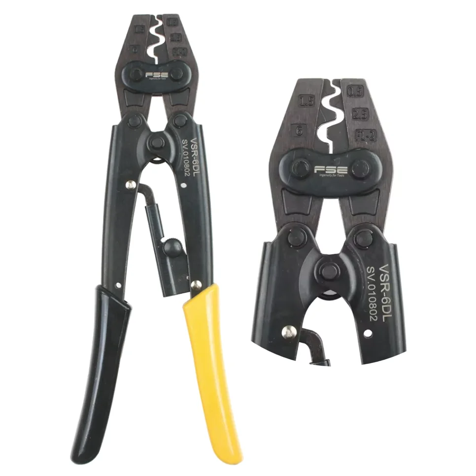 VSR-16D VSR-38D VSR-6DL Crimping Pliers Ratchet Terminal Crimping Tools New Model for Efficient Electrical Wiring Connections
VSR-16D VSR-38D VSR-6DL Crimping Pliers Ratchet Terminal Crimping Tools New Model for Efficient Electrical Wiring Connections