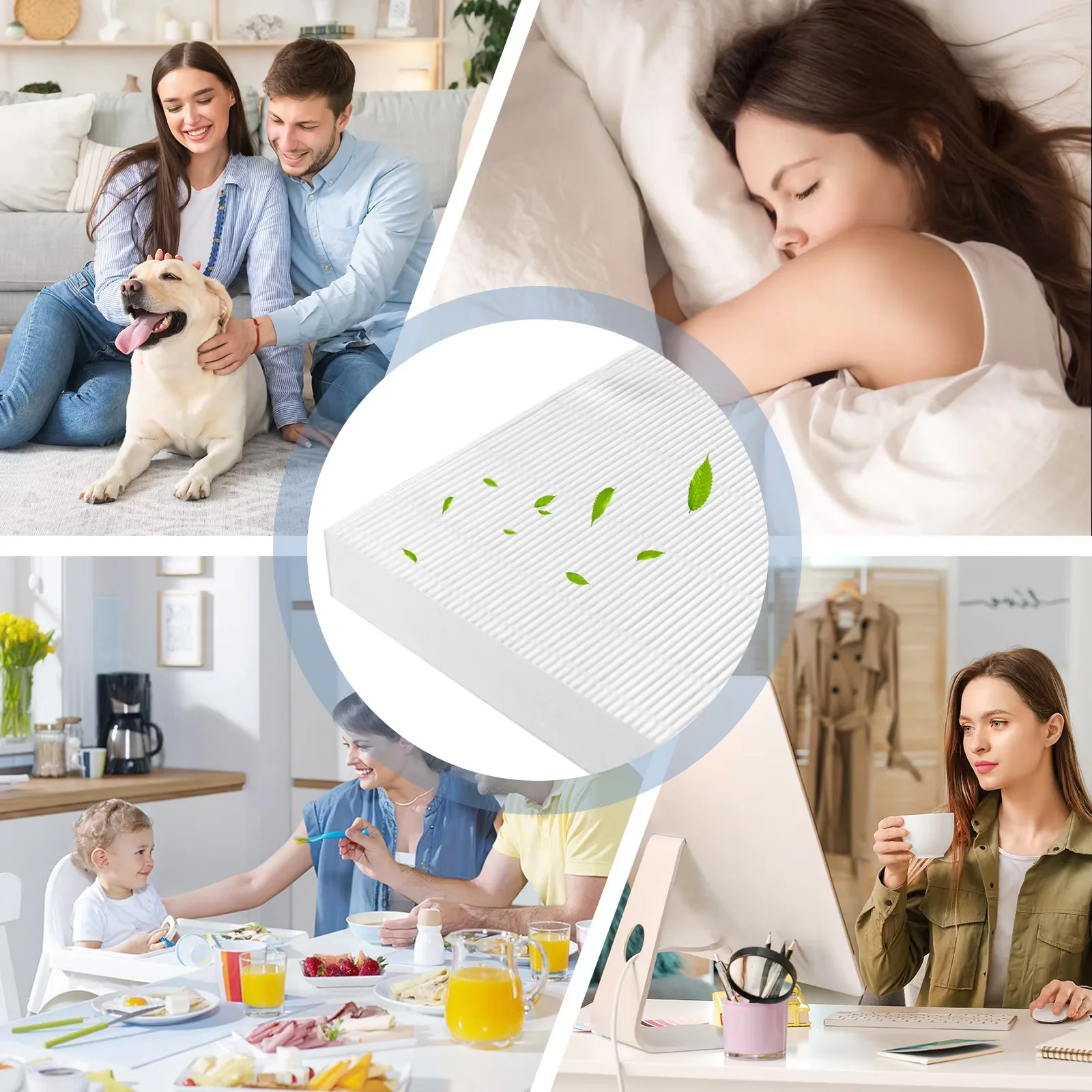 Replacement True HEPA Filter Set Compatible with Coway AP-1512HH, AP-1518 Mighty Air Purifiers ,Replaces Part 3304
Replacement True HEPA Filter Set Compatible with Coway AP-1512HH, AP-1518 Mighty Air Purifiers ,Replaces Part 3304