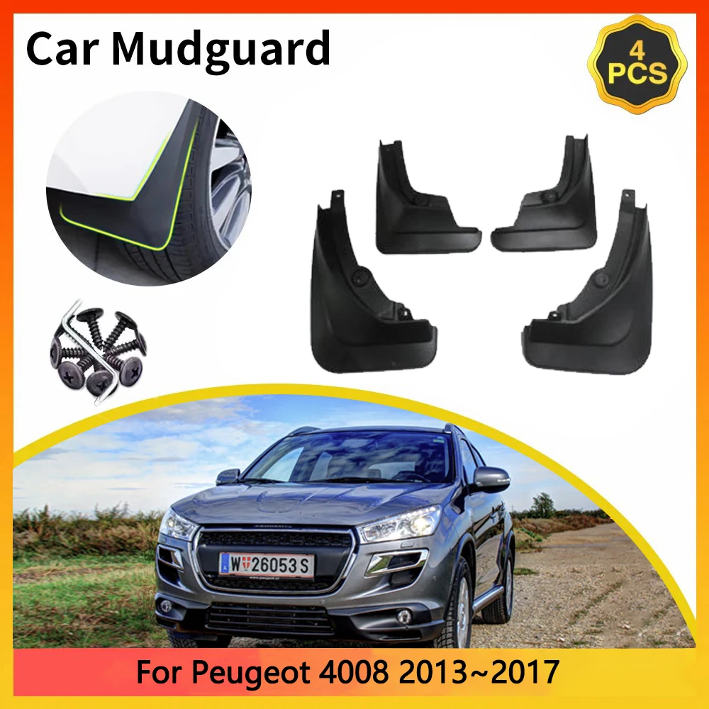 Для Peugeot 4008 2013 ~ 2017 2014 Mitsubishi RVR ASX Outlander SportCar брызговики брызговики брызговики крыло
Для Peugeot 4008 2013 ~ 2017 2014 Mitsubishi RVR ASX Outlander SportCar брызговики брызговики брызговики крыло
