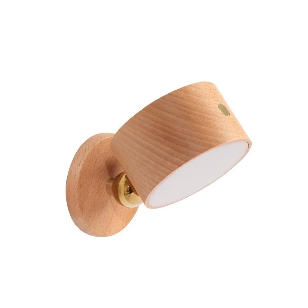360° Rotating Wooden Wall Mounted Lamp Touch Control Magnetic Mountin Magnetic Night Light Dimmable Warm White
360° Rotating Wooden Wall Mounted Lamp Touch Control Magnetic Mountin Magnetic Night Light Dimmable Warm White