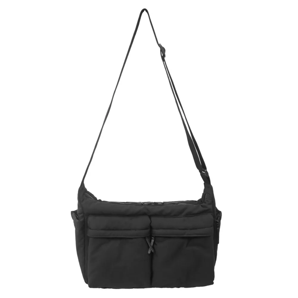 Zipper Large Capacity Nylon Crossbody Bag Multiple Pockets Harajuku Men Shoulder Bag Waterproof Portable Computer Bag Male
Zipper Large Capacity Nylon Crossbody Bag Multiple Pockets Harajuku Men Shoulder Bag Waterproof Portable Computer Bag Male