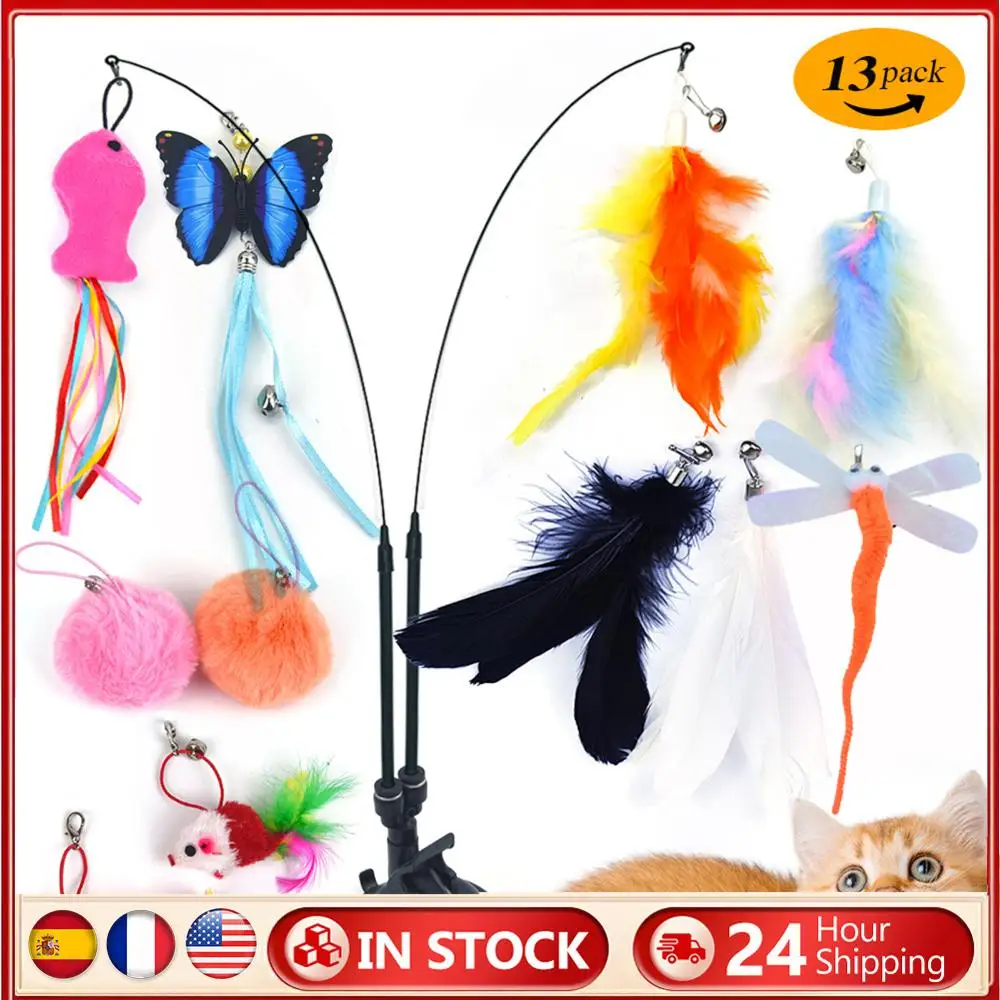 Набор игрушек для домашних животных, набор игрушек на присоске, двуглавая сменная голова, игрушечный костюм, многофункциональный костюм для дрессировки кошек, игровые аксессуары
Набор игрушек для домашних животных, набор игрушек на присоске, двуглавая сменная голова, игрушечный костюм, многофункциональный костюм для дрессировки кошек, игровые аксессуары