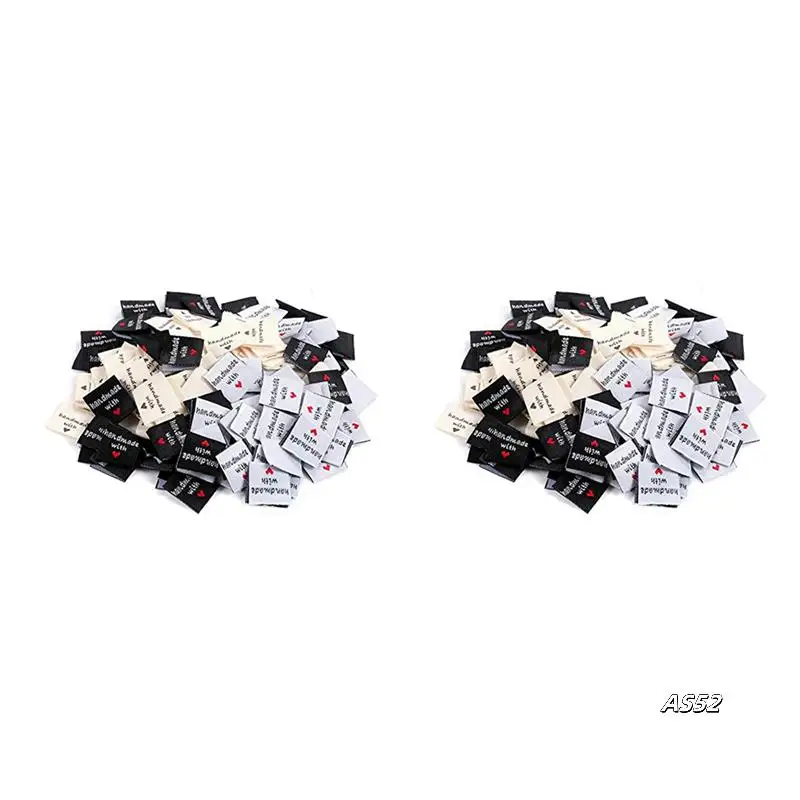 300 Pcs Handmade Sew-On Woven Clothing Labels Sewing Crafting Fabric Tags For Clothes Dolls Hats Shoes Sewing Crafts DIY
300 Pcs Handmade Sew-On Woven Clothing Labels Sewing Crafting Fabric Tags For Clothes Dolls Hats Shoes Sewing Crafts DIY