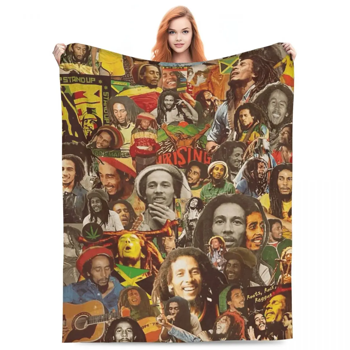 Bob Marley Album Reggae Music Jamaican Style Blanket Flannel Throw Blanket Throw Blankets for Bedroom Throws Bedspread Quilt
Bob Marley Album Reggae Music Jamaican Style Blanket Flannel Throw Blanket Throw Blankets for Bedroom Throws Bedspread Quilt