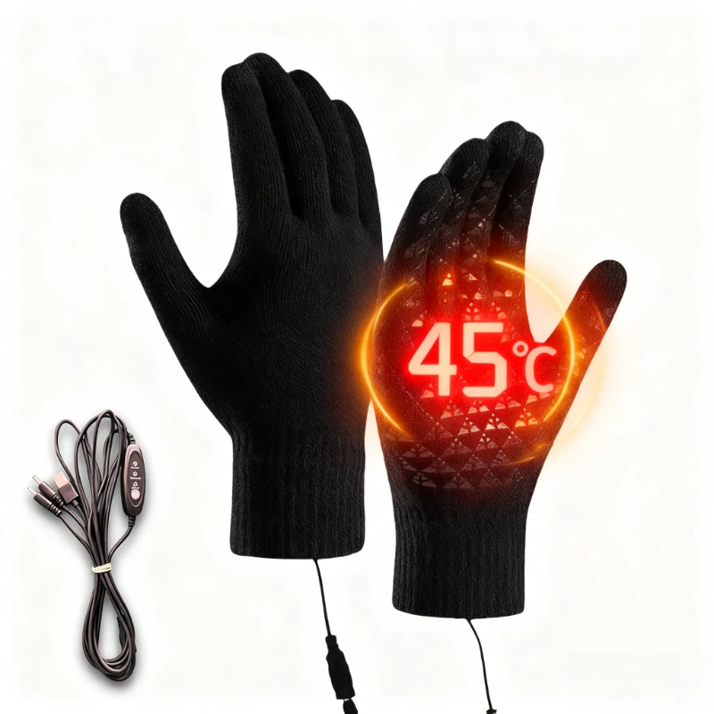 Winter Electric Heated Gloves Touch Screen Motorcycle/Bike Warm Gloves Outdoor Riding Skiing Mitten USB Heated Gloves No Battery
Winter Electric Heated Gloves Touch Screen Motorcycle/Bike Warm Gloves Outdoor Riding Skiing Mitten USB Heated Gloves No Battery