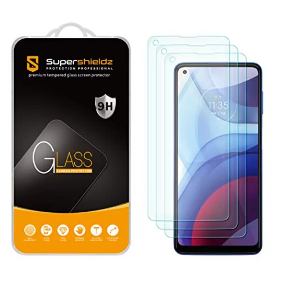 3 Pack Designed for Motorola Moto G Power (2021) Tempered Glass Screen Protector, Anti Scratch, Bubble Free
3 Pack Designed for Motorola Moto G Power (2021) Tempered Glass Screen Protector, Anti Scratch, Bubble Free