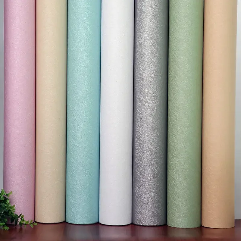 DIY Self-adhesive Solid Color Wall Stickers Silk PVC Waterproof Decoration Thick Wallpaper Living Room Hotel Wall Stickers
DIY Self-adhesive Solid Color Wall Stickers Silk PVC Waterproof Decoration Thick Wallpaper Living Room Hotel Wall Stickers