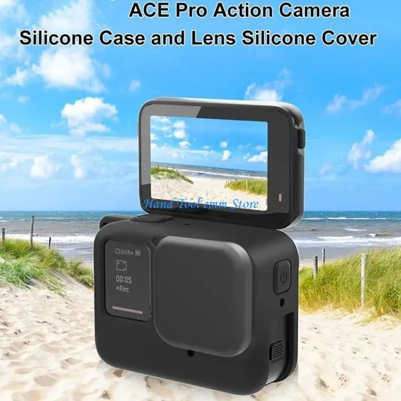 H37F Silicone Protective Case Cover for 360 Action Camera Protector Housing Skin
H37F Silicone Protective Case Cover for 360 Action Camera Protector Housing Skin