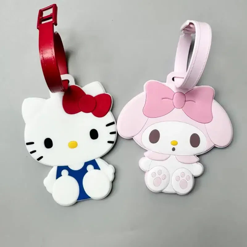 New Cute Hello Kitty Luggage Label Anime Cartoon Melody Luggage Tag Suitcase Id Address Holder Baggage Boarding Portable Toy
New Cute Hello Kitty Luggage Label Anime Cartoon Melody Luggage Tag Suitcase Id Address Holder Baggage Boarding Portable Toy