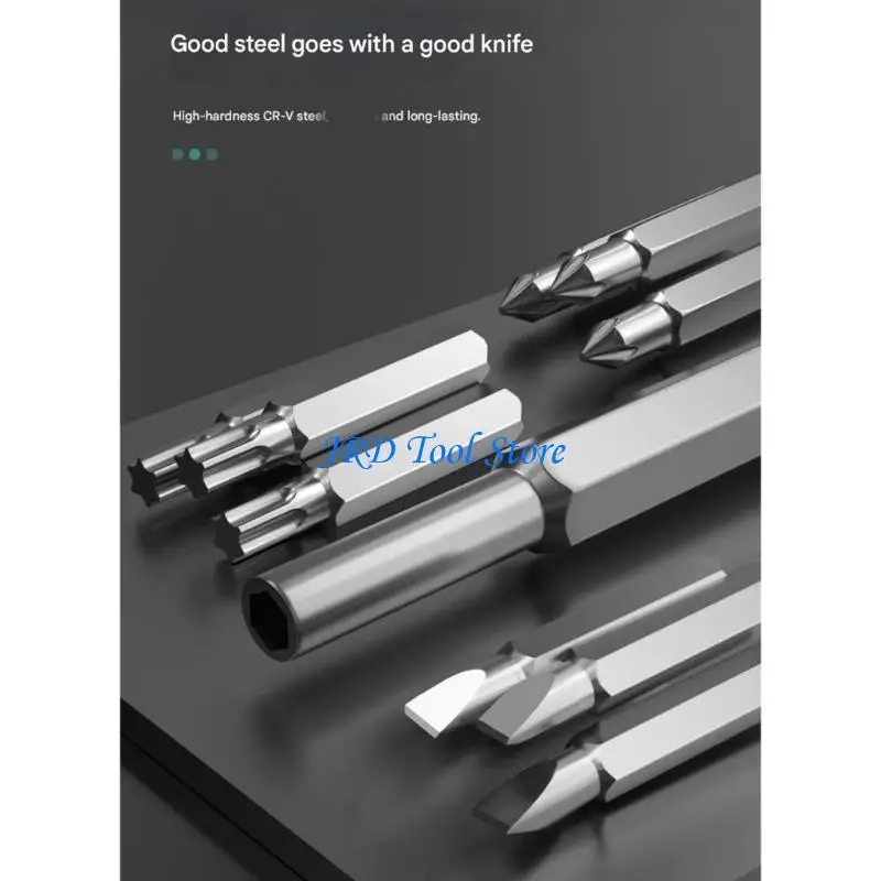 A2UD Comprehensive Screwdriver Set for Small Electronic Device Repair High Precise Bits Portable Storage Quick Tool Access