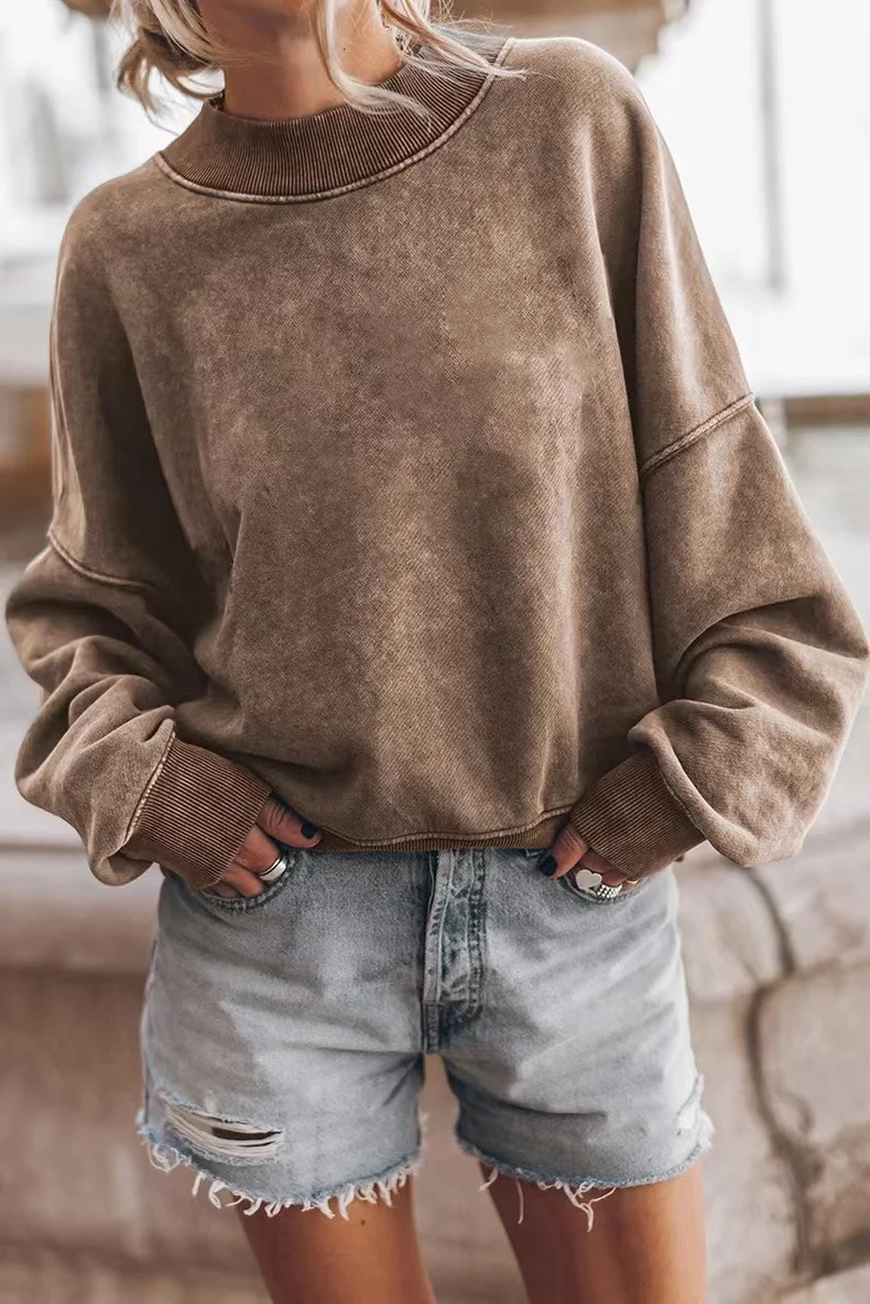2024 Fashion Oversized Sweatshirt Women's Round Cold Weather Hoodies Elegant Baggy Top Color Jacket Baseball Sweatshirt Female
2024 Fashion Oversized Sweatshirt Women's Round Cold Weather Hoodies Elegant Baggy Top Color Jacket Baseball Sweatshirt Female