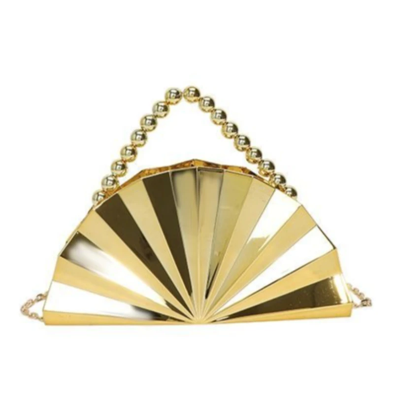 New Personalized Fan-shaped Acrylic Evening Dress Dinner Bag, Clutch Bag, Versatile Single-shoulder Crossbody Bag Europe America
New Personalized Fan-shaped Acrylic Evening Dress Dinner Bag, Clutch Bag, Versatile Single-shoulder Crossbody Bag Europe America
