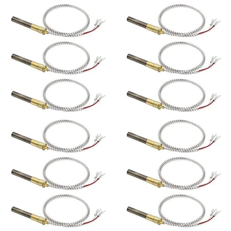 A85M 36In 750Mv Thermopile Fit For Heat Glo Heatilator, 750℃ Millivolt Thermocouple Replace For Fireplace Parts Q313A, 12PCS
A85M 36In 750Mv Thermopile Fit For Heat Glo Heatilator, 750℃ Millivolt Thermocouple Replace For Fireplace Parts Q313A, 12PCS
