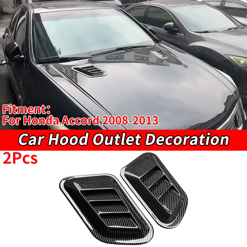 Car Vent Decorative Air Flow Intake Bonnet Hood Scoop Cover Durable And Practical Accessories ABS For Honda Accord 2008-2013
Car Vent Decorative Air Flow Intake Bonnet Hood Scoop Cover Durable And Practical Accessories ABS For Honda Accord 2008-2013