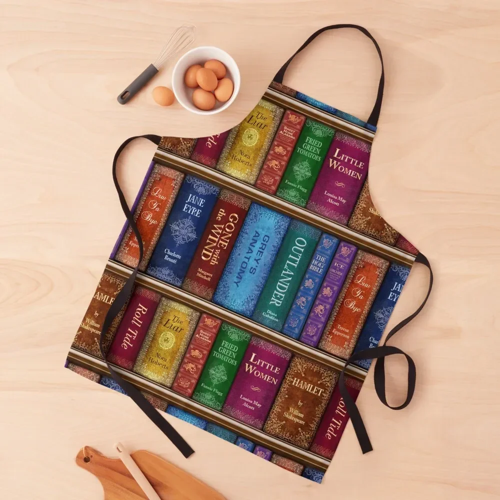 Teresa's Bookshelf Apron professional hairdresser Chef jacket men Waiter Uniforms kitchen clothes Apron
Teresa's Bookshelf Apron professional hairdresser Chef jacket men Waiter Uniforms kitchen clothes Apron