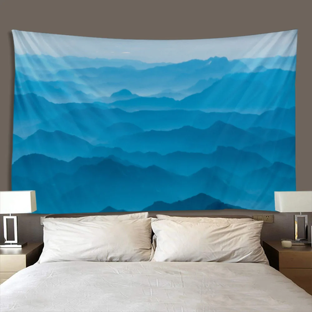 Misty Mountains, Cloud Sea, Tapestry, Watercolor Landscape, Wall Hanging, Bedroom, Living Room, Aesthetic Decoration Poster
Misty Mountains, Cloud Sea, Tapestry, Watercolor Landscape, Wall Hanging, Bedroom, Living Room, Aesthetic Decoration Poster
